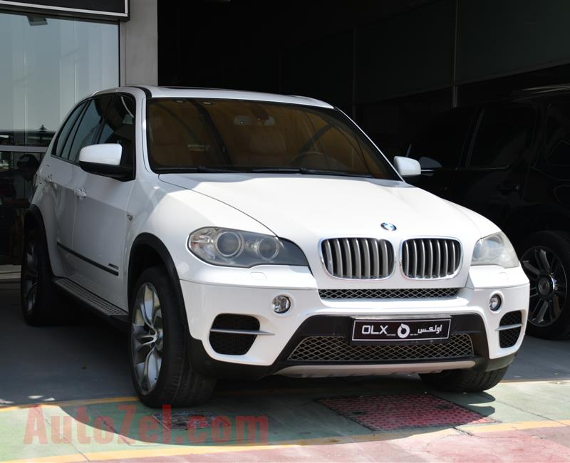 BMW X5- 2011- WHITE- 183 000 KM- GCC