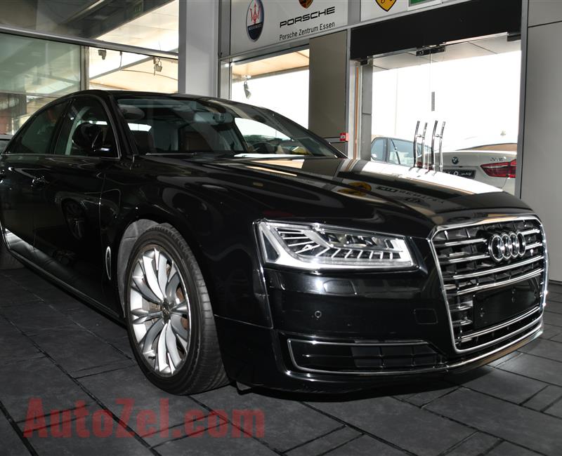 AUDI A8L- 2016- BLACK- 97 000 KM- GCC