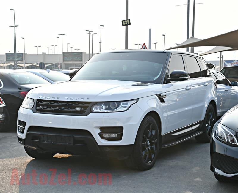 RANGE ROVER MODEL 2017 - WHITE - 53,000 KM - V8 - GCC 