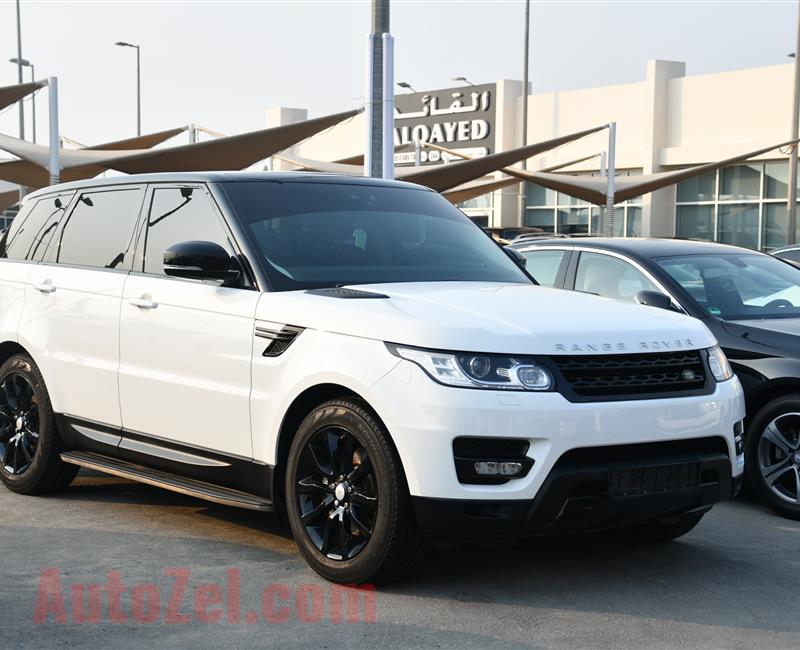 RANGE ROVER MODEL 2017 - WHITE - 53,000 KM - V8 - GCC 