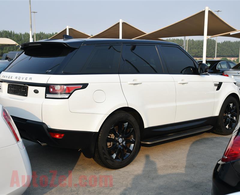 RANGE ROVER MODEL 2017 - WHITE - 53,000 KM - V8 - GCC 