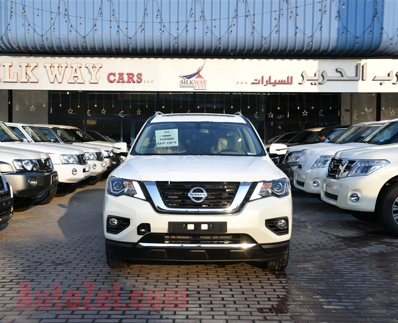 BRAND NEW NISSAN PATHFINDER 3.5 SV- 2020- WHITE- ZERO KM- GCC