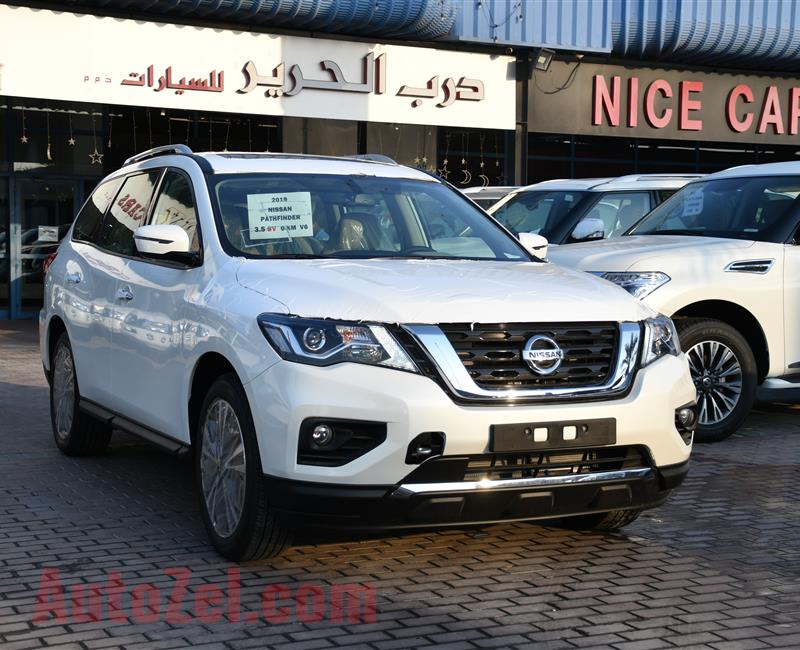 BRAND NEW NISSAN PATHFINDER 3.5 SV- 2020- WHITE- ZERO KM- GCC