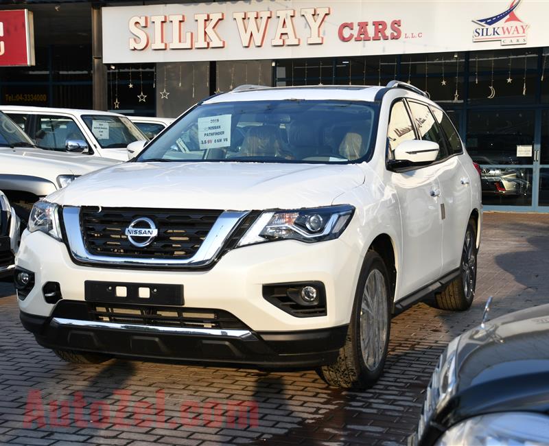 BRAND NEW NISSAN PATHFINDER 3.5 SV- 2020- WHITE- ZERO KM- GCC