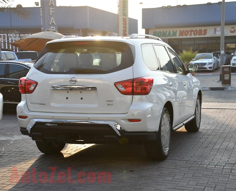 BRAND NEW NISSAN PATHFINDER 3.5 SV- 2020- WHITE- ZERO KM- GCC