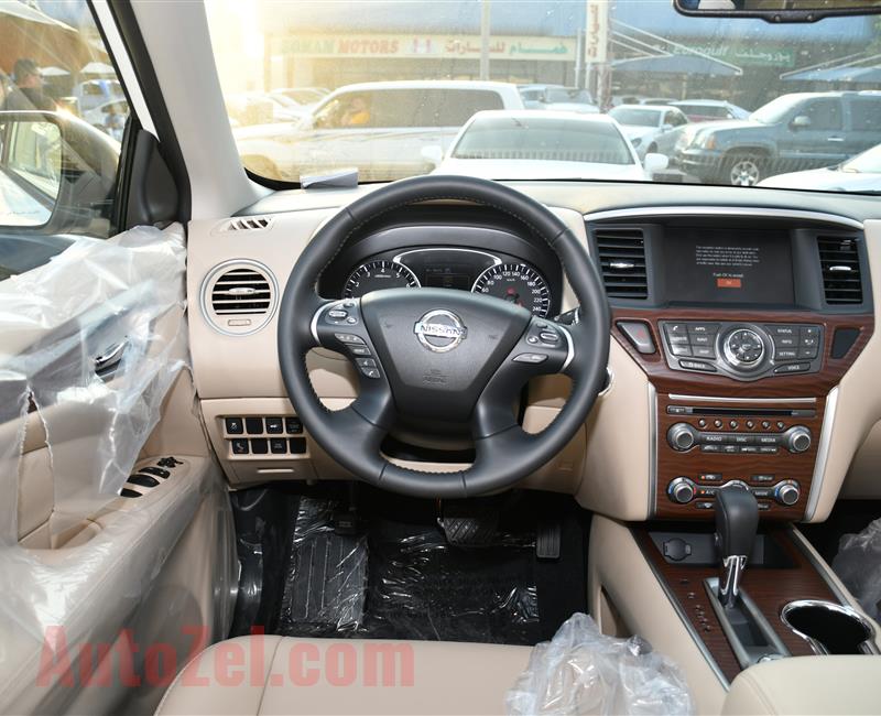 BRAND NEW NISSAN PATHFINDER 3.5 SV- 2020- WHITE- ZERO KM- GCC