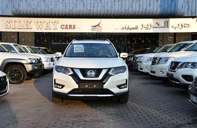 BRAND NEW NISSAN XTRAIL 2.5 SL- 2020- WHITE- ZERO KM- GCC