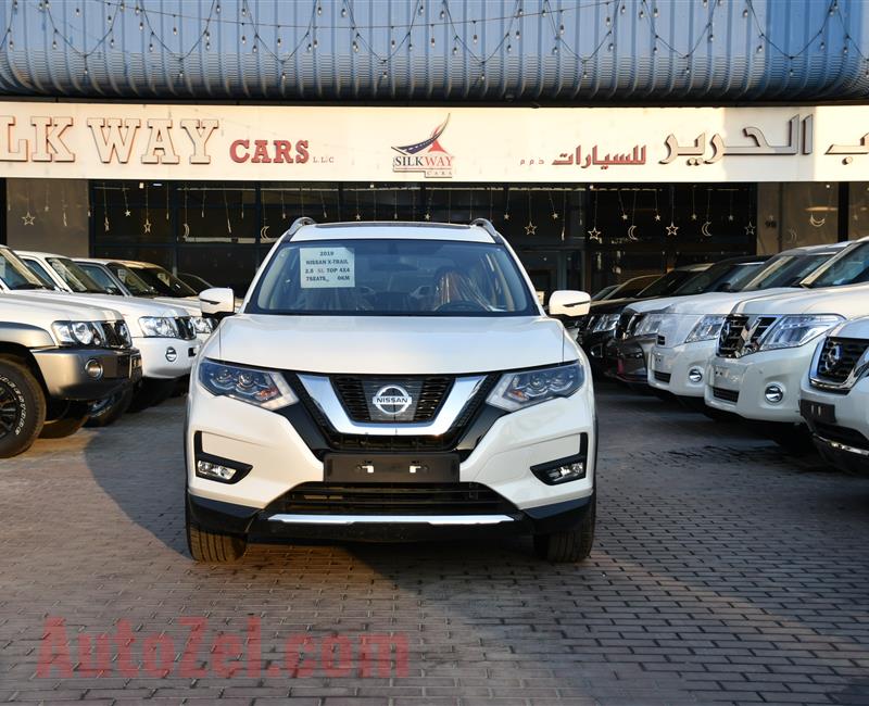 BRAND NEW NISSAN XTRAIL 2.5 SL- 2020- WHITE- ZERO KM- GCC