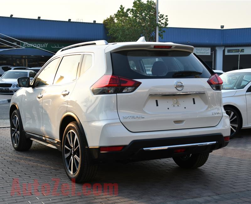 BRAND NEW NISSAN XTRAIL 2.5 SL- 2020- WHITE- ZERO KM- GCC