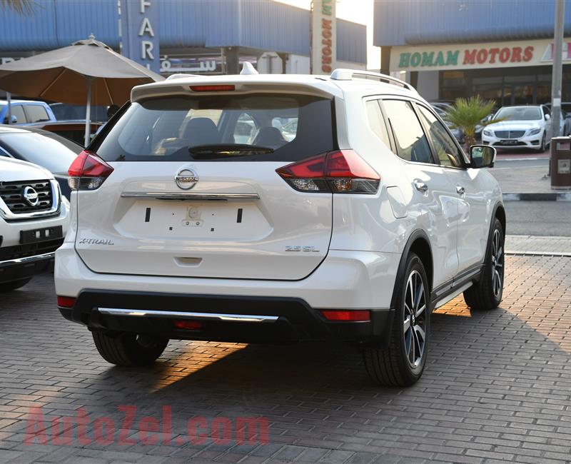 BRAND NEW NISSAN XTRAIL 2.5 SL- 2020- WHITE- ZERO KM- GCC