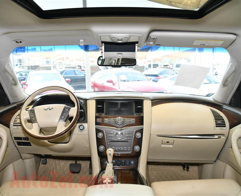 INFINITI QX56 MODEL 2012 - GREEN - 383,000 KM - V8 - GCC 