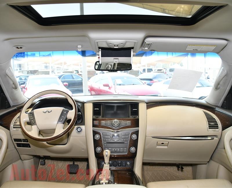 INFINITI QX56 MODEL 2012 - GREEN - 383,000 KM - V8 - GCC 