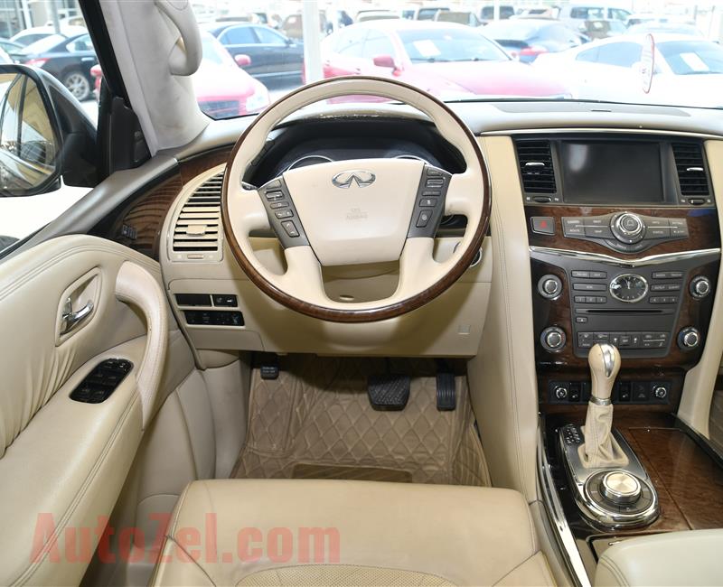 INFINITI QX56 MODEL 2012 - GREEN - 383,000 KM - V8 - GCC 