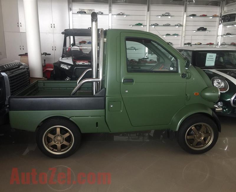 DAIHATSU MIDGET II- 1975- GREEN- GCC, MANUAL GEAR