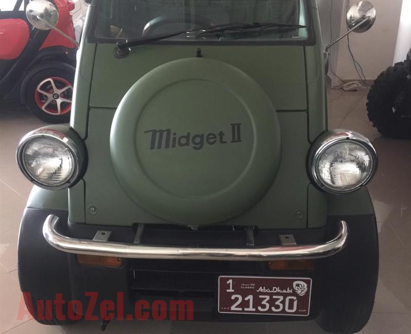 DAIHATSU MIDGET II- 1975- GREEN- GCC, MANUAL GEAR