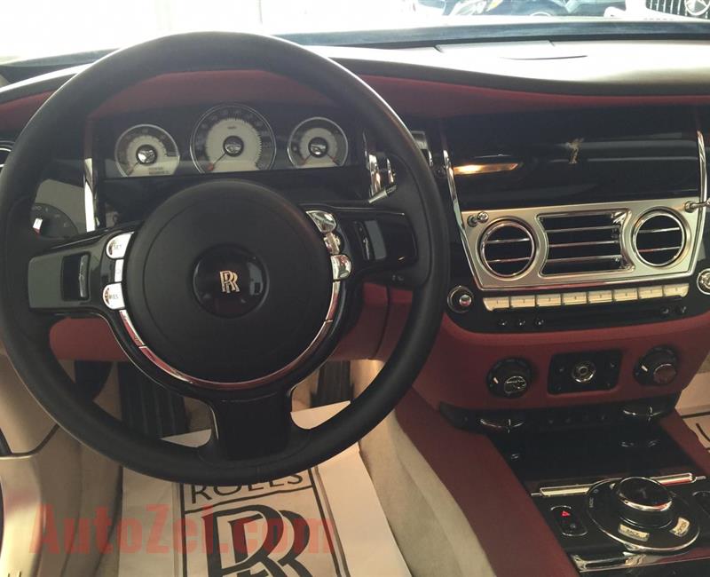 ROLLS ROYCE WRAITH- 2014- METALLIC- 48 000 KM- GCC