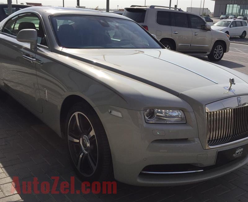 ROLLS ROYCE WRAITH- 2014- METALLIC- 48 000 KM- GCC