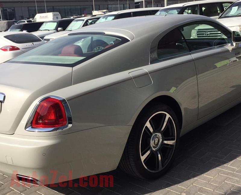 ROLLS ROYCE WRAITH- 2014- METALLIC- 48 000 KM- GCC