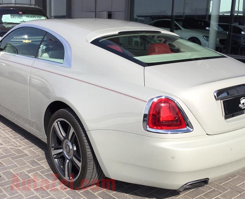 ROLLS ROYCE WRAITH- 2014- METALLIC- 48 000 KM- GCC