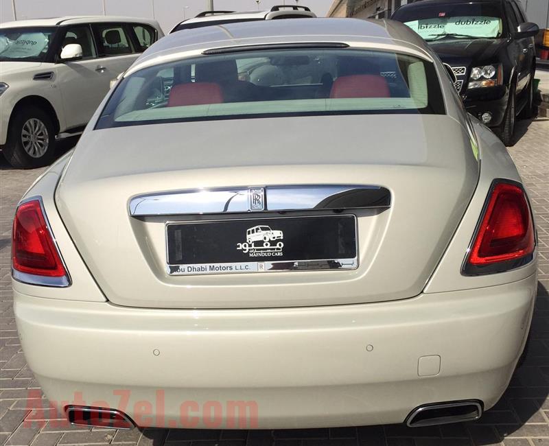 ROLLS ROYCE WRAITH- 2014- METALLIC- 48 000 KM- GCC