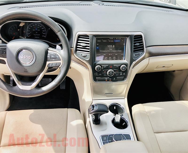 Grand Cherokee 2015 very good condition warranty from aaa 1yaer 