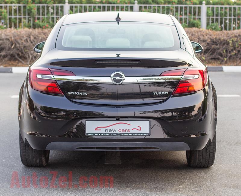 OPEL INSIGNIA -2017 - BLACK- 17 318 KM- GCC 