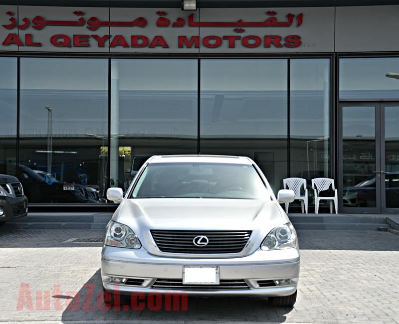 LEXUS LS430 MODEL 2006 - SILVER - 169,000 MILEAGE  - V8 - CAR SPECS IS AMERICAN  