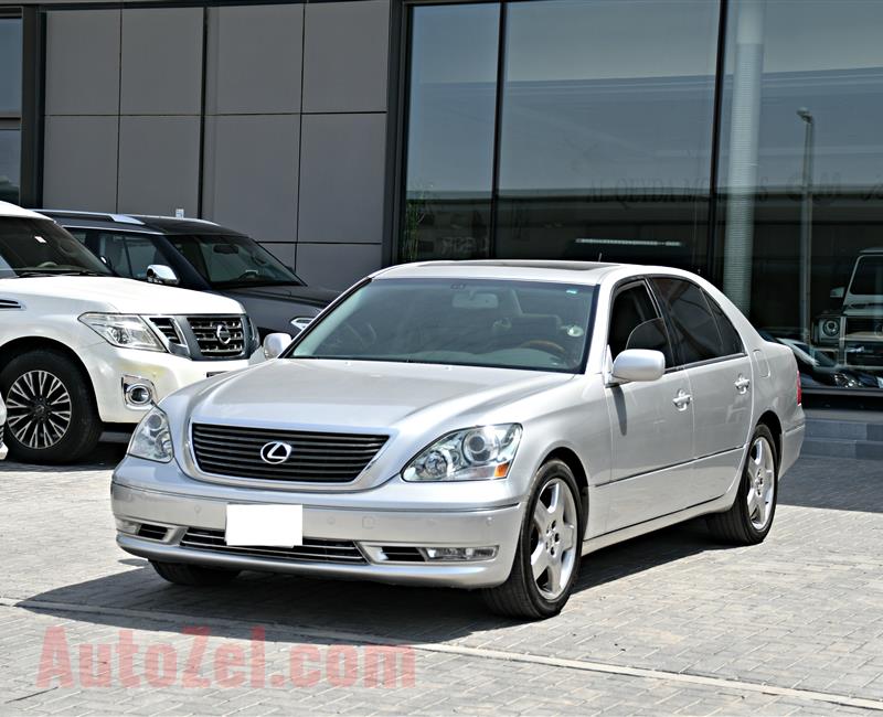 LEXUS LS430 MODEL 2006 - SILVER - 169,000 MILEAGE  - V8 - CAR SPECS IS AMERICAN  