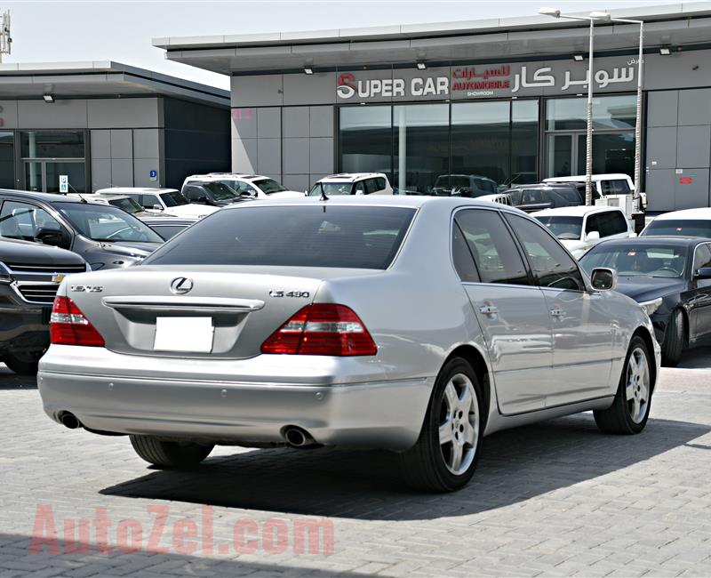 LEXUS LS430 MODEL 2006 - SILVER - 169,000 MILEAGE  - V8 - CAR SPECS IS AMERICAN  