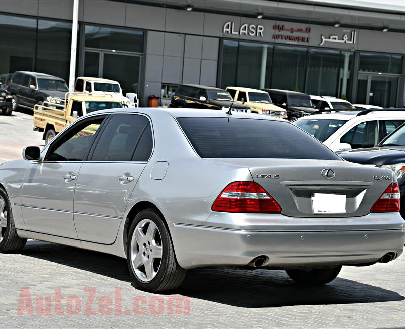 LEXUS LS430 MODEL 2006 - SILVER - 169,000 MILEAGE  - V8 - CAR SPECS IS AMERICAN  