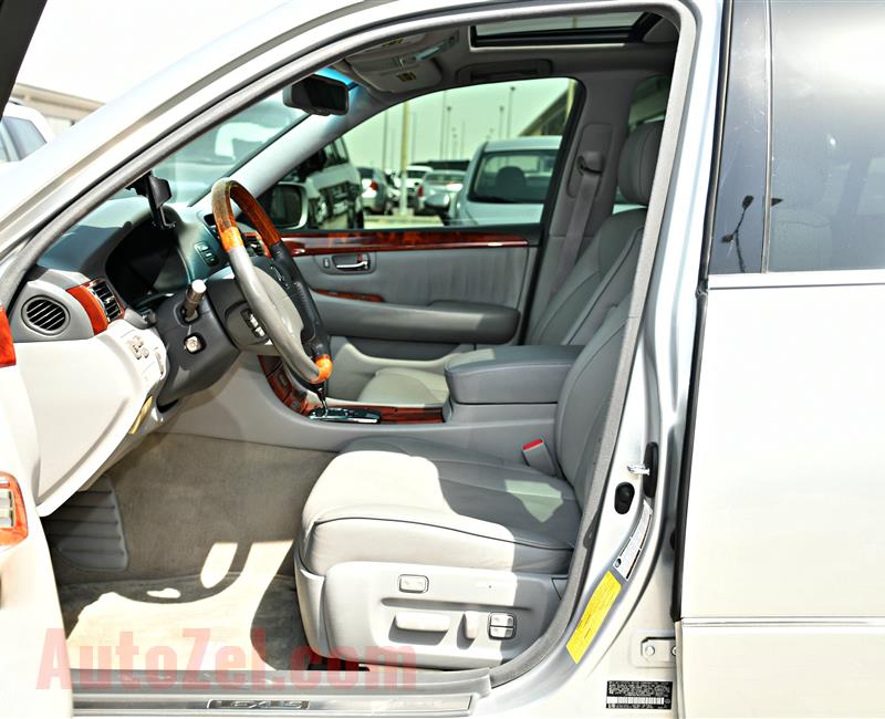 LEXUS LS430 MODEL 2006 - SILVER - 169,000 MILEAGE  - V8 - CAR SPECS IS AMERICAN  