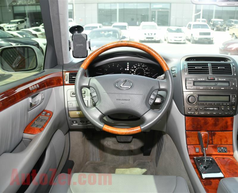 LEXUS LS430 MODEL 2006 - SILVER - 169,000 MILEAGE  - V8 - CAR SPECS IS AMERICAN  