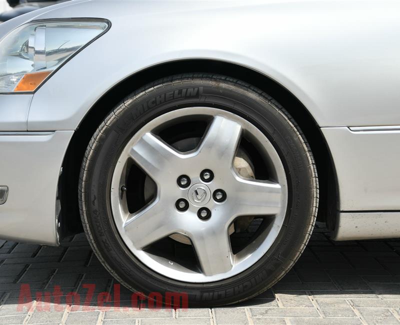 LEXUS LS430 MODEL 2006 - SILVER - 169,000 MILEAGE  - V8 - CAR SPECS IS AMERICAN  