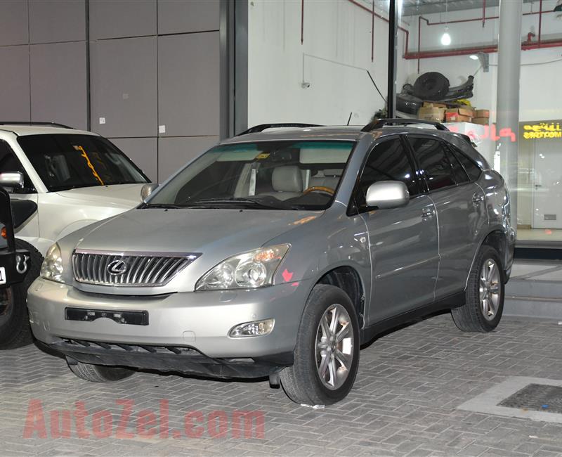 LEXUS RX350- 2008- SILVER- GCC