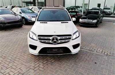 MERCEDES-BENZ GLS500- 2016- WHITE- 144 000 KM- GCC