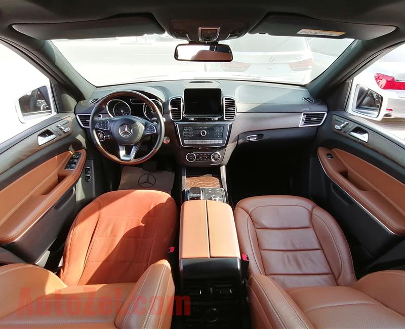 MERCEDES-BENZ GLS500- 2016- WHITE- 144 000 KM- GCC