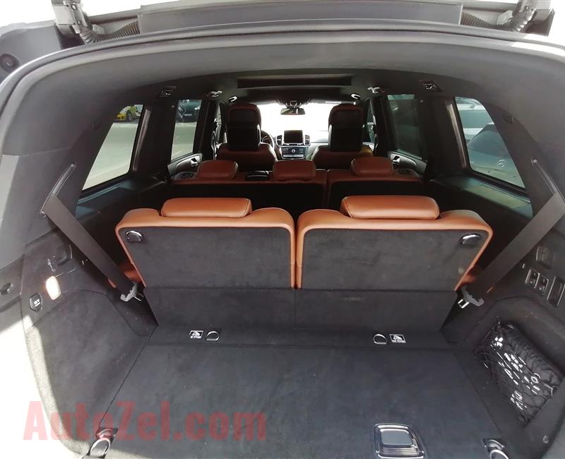MERCEDES-BENZ GLS500- 2016- WHITE- 144 000 KM- GCC