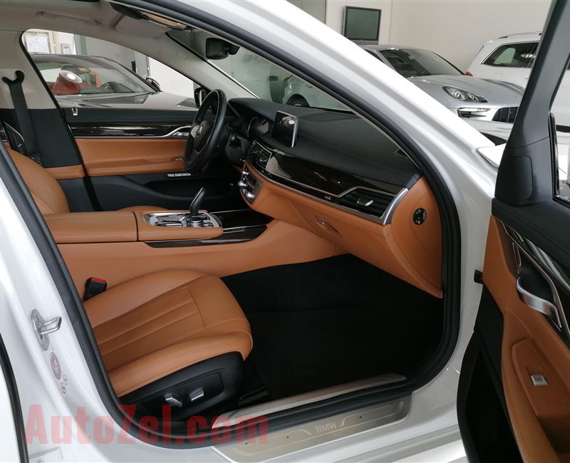 BMW 730LI- 2016- WHITE- 65 000 KM- GCC