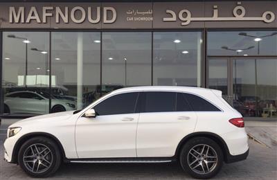 MERCEDES-BENZ GLC250- 2017- WHITE- 85 000 KM- GCCC