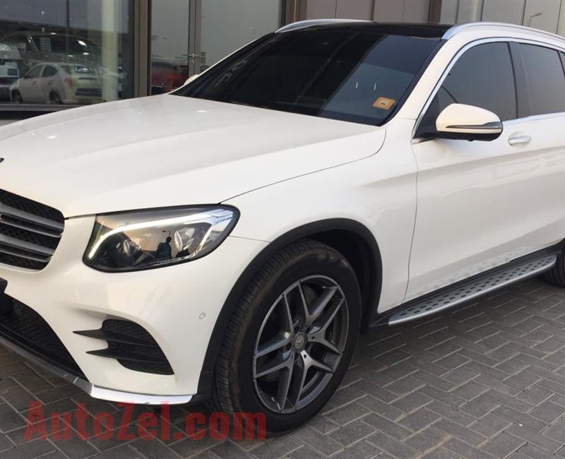 MERCEDES-BENZ GLC250- 2017- WHITE- 85 000 KM- GCCC