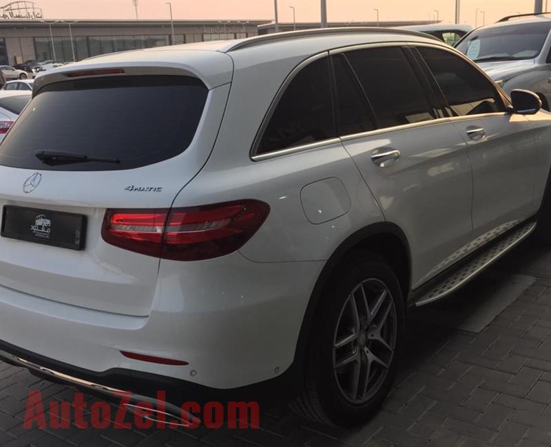 MERCEDES-BENZ GLC250- 2017- WHITE- 85 000 KM- GCCC