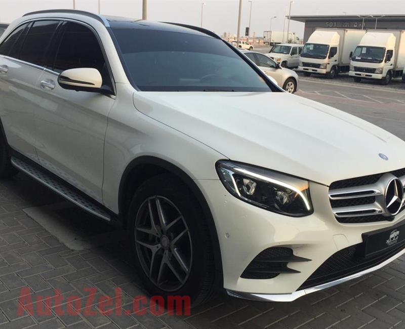 MERCEDES-BENZ GLC250- 2017- WHITE- 85 000 KM- GCCC