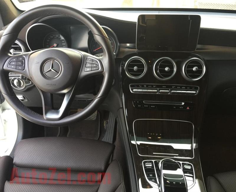 MERCEDES-BENZ GLC250- 2017- WHITE- 85 000 KM- GCCC