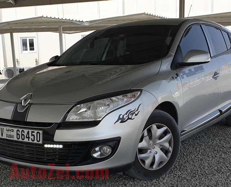 Renault Megane GCC model 2014 in excellent conditions