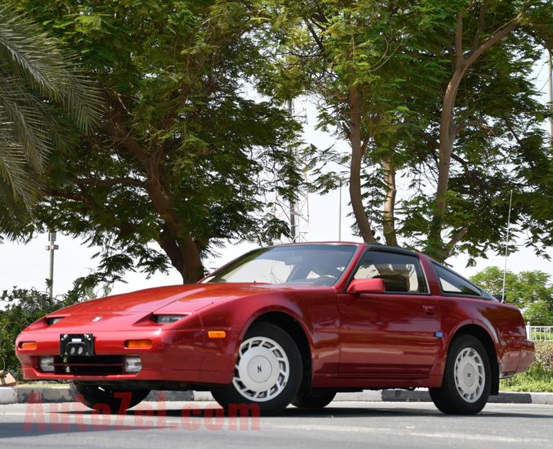 NISSAN 300ZX- 1989- MANUAL GEAR- RED- AMERICAN SPECS