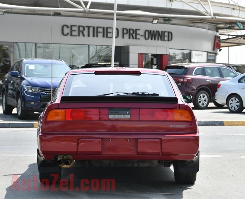 NISSAN 300ZX- 1989- MANUAL GEAR- RED- AMERICAN SPECS