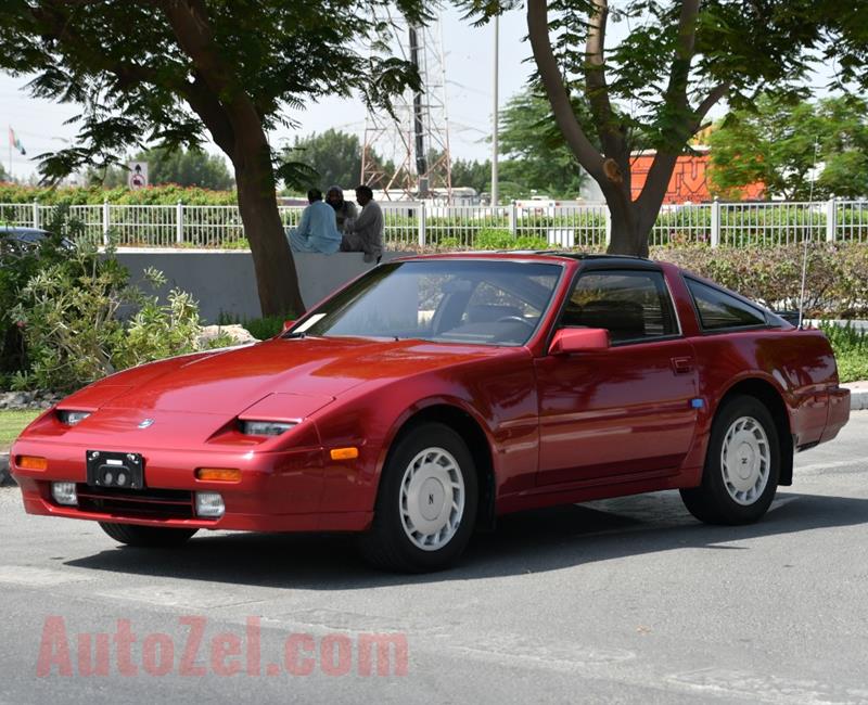 NISSAN 300ZX- 1989- MANUAL GEAR- RED- AMERICAN SPECS