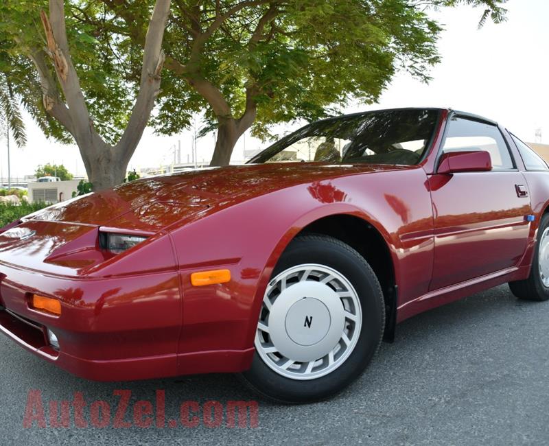 NISSAN 300ZX- 1989- MANUAL GEAR- RED- AMERICAN SPECS