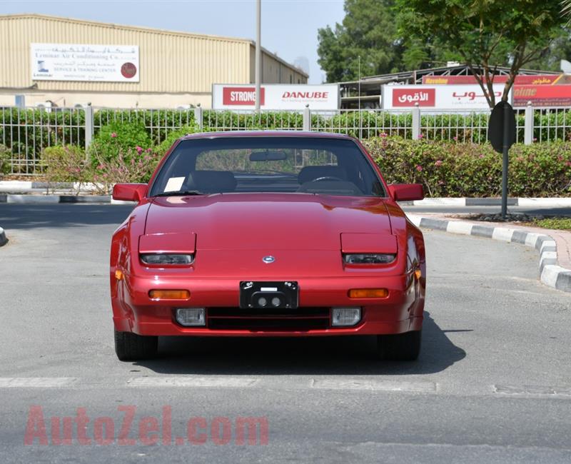 NISSAN 300ZX- 1989- MANUAL GEAR- RED- AMERICAN SPECS