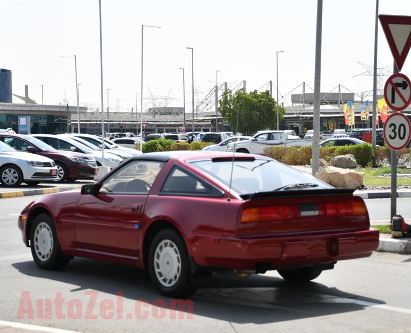 NISSAN 300ZX- 1989- MANUAL GEAR- RED- AMERICAN SPECS